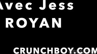 JESS ROYAN banged! by heterosexual latino inside Maspalomas two