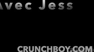 JESS ROYAN banged! by heterosexual latino inside Maspalomas two