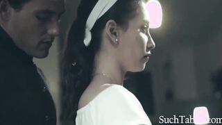 Dystopian Future Cop Audits Young Housewife - Aria Lee