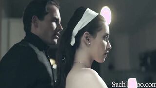 Dystopian Future Cop Audits Young Housewife - Aria Lee