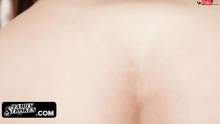 Amazingly goddess Barely Legal Selena Love Takes Stepbrother's Cum In Her Mouth To Celebrate