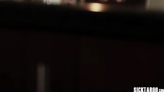 Stepdad has a dirty job for stepdaughter
