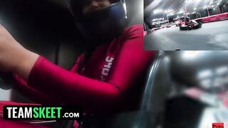 TeamSkeet - Curvy babe Takes Off Her Tight Jumpsuit And Twerks Her Long Fat Ass On Hard Dick