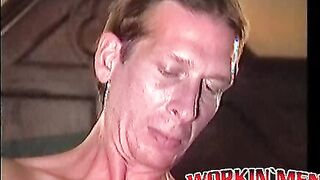 Horny guy cant get enough of himself when he is alone