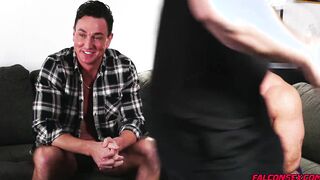 Hairy studs Cade Maddox and Beau Butler fucking hard