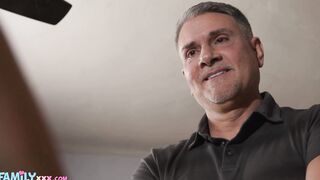Maria Anjel Gets Stepdaddy's Seed For Her Garden