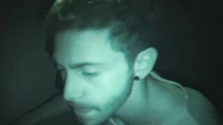 Straight turned gay Latino bare fucked in hardcore threesome