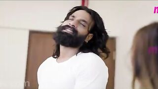 Long hair Biwi seduce by Strenger