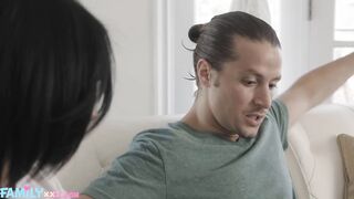 Stepsister Vanessa Falls For It Too two