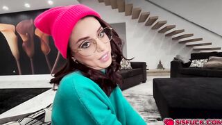 Lila gave stepbro Allen Swift a nice handjob