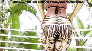 Ass Goddess Savannah Bond Worships 12 Inches Of Steel Cock