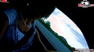 Outside anal sex at the beach with a erotic blonde Skank
