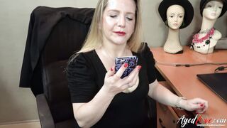 She calls Cris Angelo with his ever-hard cock