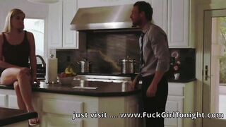 Perv stepdaddy licks stepdaughters sweet cunt