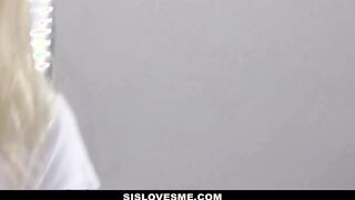 Relieving Stepbros Blueballs