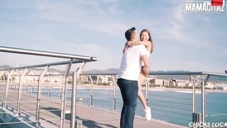 MAMACITAZ - Slender beauty Sandra Wellness Takes Long Cock At The Beach