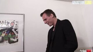 AMATEUREURO - Blonde Ladies Get Their Pussies Nailed By Lucky Man