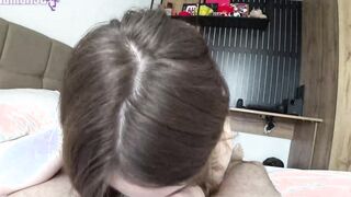 Hard Sex In The Early Morning With Stepsister And Cum On Her Ass