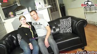 German netherland chubby gf try porn casting