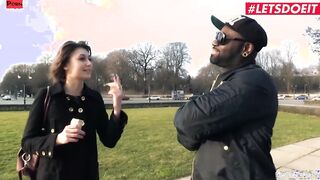 BUMSBUS - German women Meggie Marika Enjoying Black Cock In The Backseat - LETSDOEIT