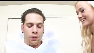 Molly Rae Has No Problem Ride On A Stiff Cock Until He Unloads On Her