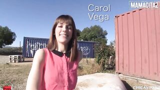 MAMACITAZ - Carol Vega Has Goddess Outside Plowed With Huge
