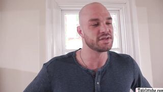 TS candy eater analed by her boss big cock