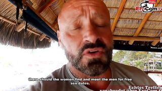 OUTDOORS PICK UP - German Tourist Seduced 19 yo for Sexdate