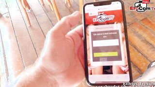 OUTDOORS PICK UP - German Tourist Seduced 19 yo for Sexdate
