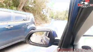 OUTDOORS PICK UP - German Tourist Seduced 19 yo for Sexdate