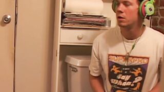 Young gay jock bent over and pounded by alt casting agent
