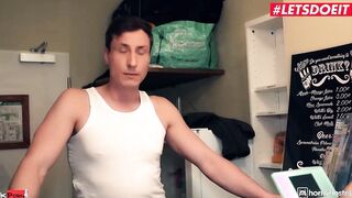 Lusty Hostel - Missy Luv enjoys Some Gigantic Dick Hotel Lobby Lust