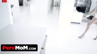 Amazingly Hot Hot Milf stepmother obsessed with stepsons gigantic cock
