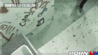 Tiffany Doll Caught on Webcam and Railed inside Wc