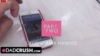 DadCrush - Turned On Dark Hair Hottie With Long Ass Turns Movie Night Into Hardcore Fucking Scene
