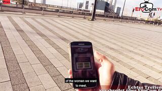 Big Boobed blonde Cougar pick up online for a Date with the Sex Tourist