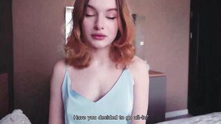 Stepsister Got Sperm on Her Pussy in the Truth or Dare Game