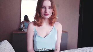 Stepsister Got Sperm on Her Pussy in the Truth or Dare Game