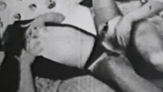 Classic porn video of couple having hardcore sex
