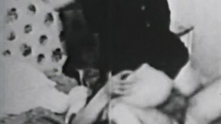 Classic porn video of couple having hardcore sex