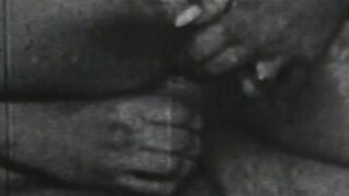 Classic porn video of couple having hardcore sex