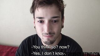 Latino twink turned gay after passionate POV bareback