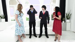 Mothers Fuck Each Others Teen Sons