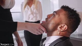 Deeper. Gf Maitland Teaches Kayden to Control a sub