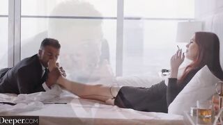 Deeper. Gf Maitland Teaches Kayden to Control a sub