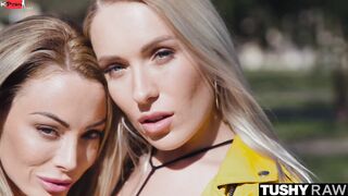 TUSHYRAW Anal enjoys besties share a hard dick