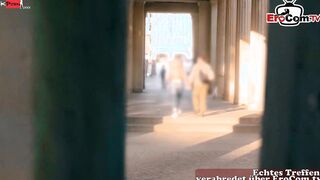german curvy blonde bitch make a real blind date story