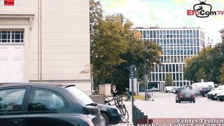 german curvy blonde bitch make a real blind date story