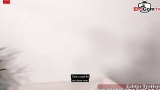 Turksih-German dark hair Mom with long boobies pick up online