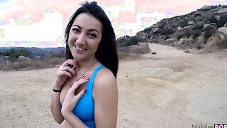 Perky tit coed Lily Adams isn't shy about putting her sexuality on display. She is constantly snapping selfies as she